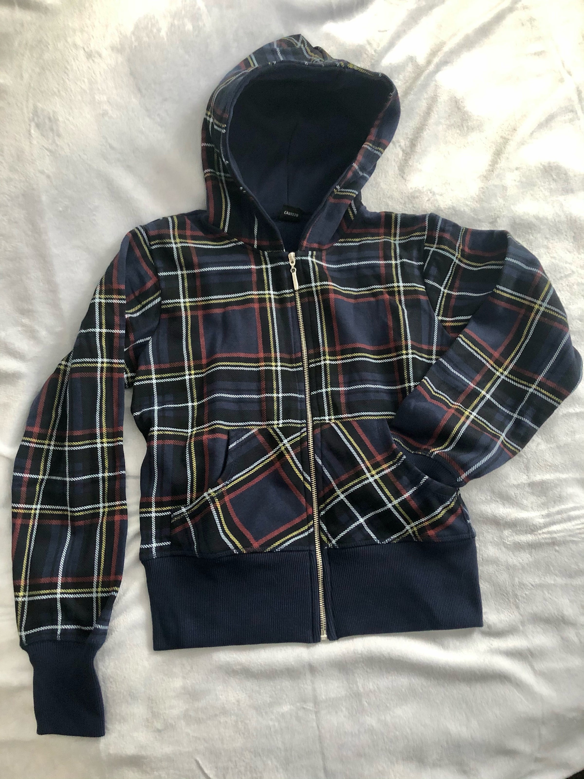 Tartan Zip Hoodie | FOR REEL APPAREL